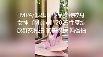 [MP4/1.2GB]極品推特紋身女神『Meaw』2023性愛綻放群交私拍 前裹後操 輪番抽插